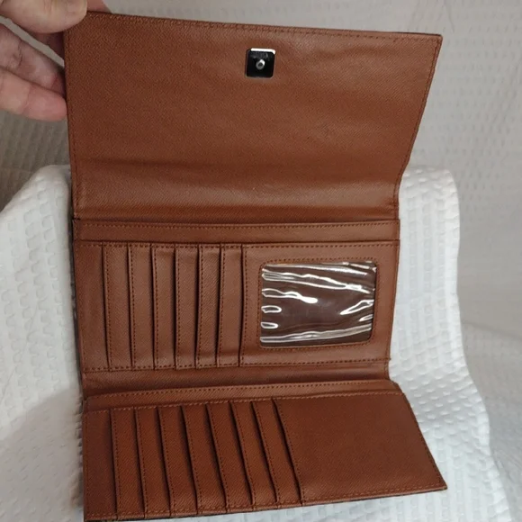 FASHION Brown Patterned Wallet - Picture 4 of 4
